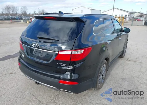 2014 Hyundai Santa Fe Limited from USA, damaged, VIN KM8SR4HF5EU074282